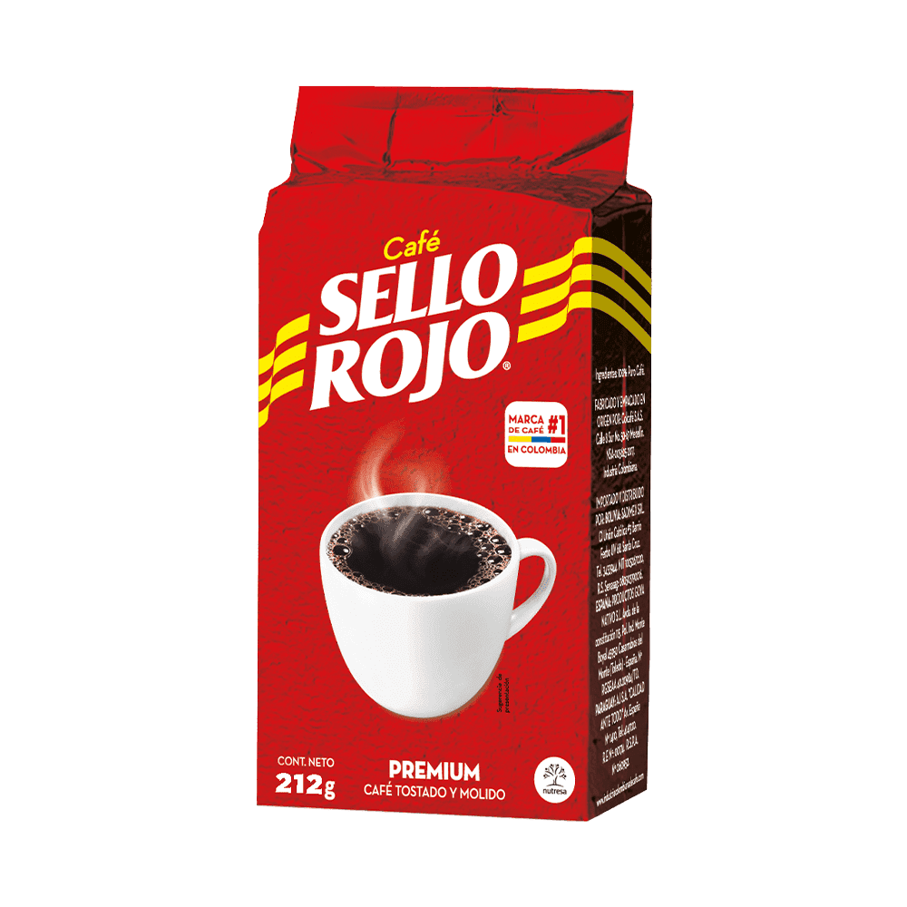 Café molido sello rojo GOYA Europa