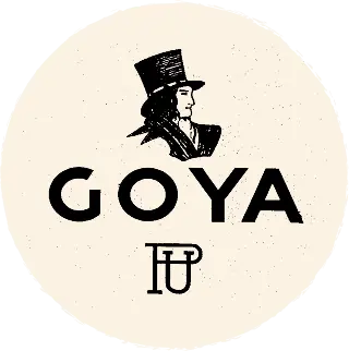 Primer logotipo de Goya