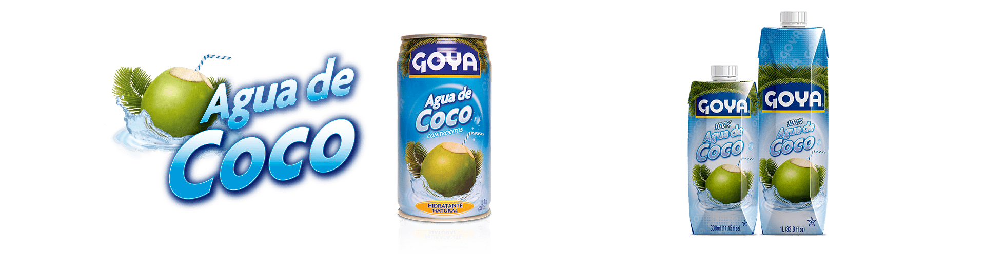 Agua de coco Goya