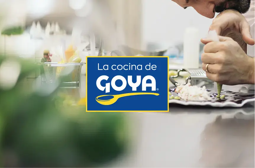 Imagen con el logotipo de la Cocina de Goya