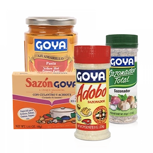 Catálogo de especias y sazones Goya