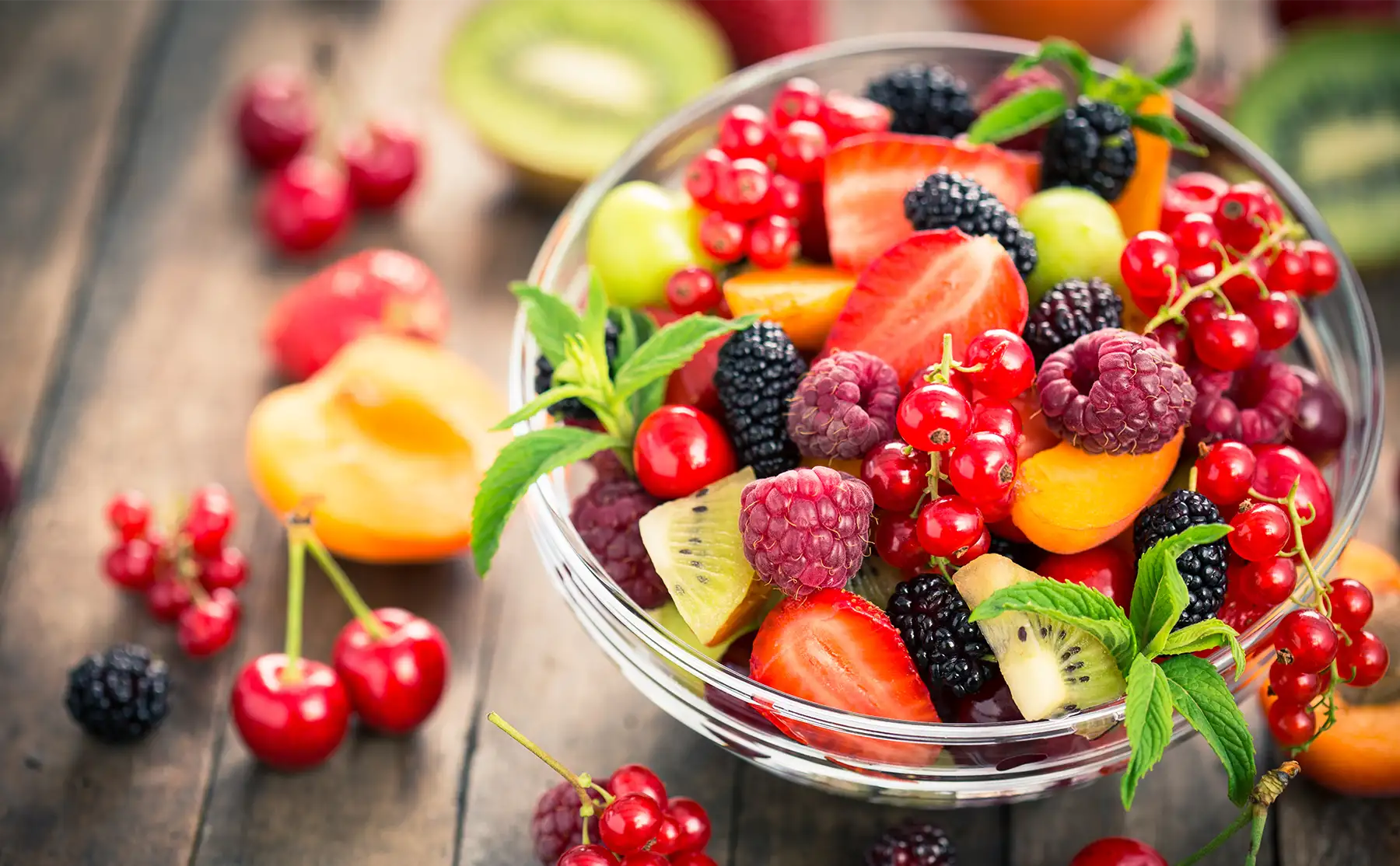 Fruta mora congelada