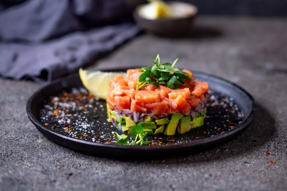 tartar de atun receta Goya