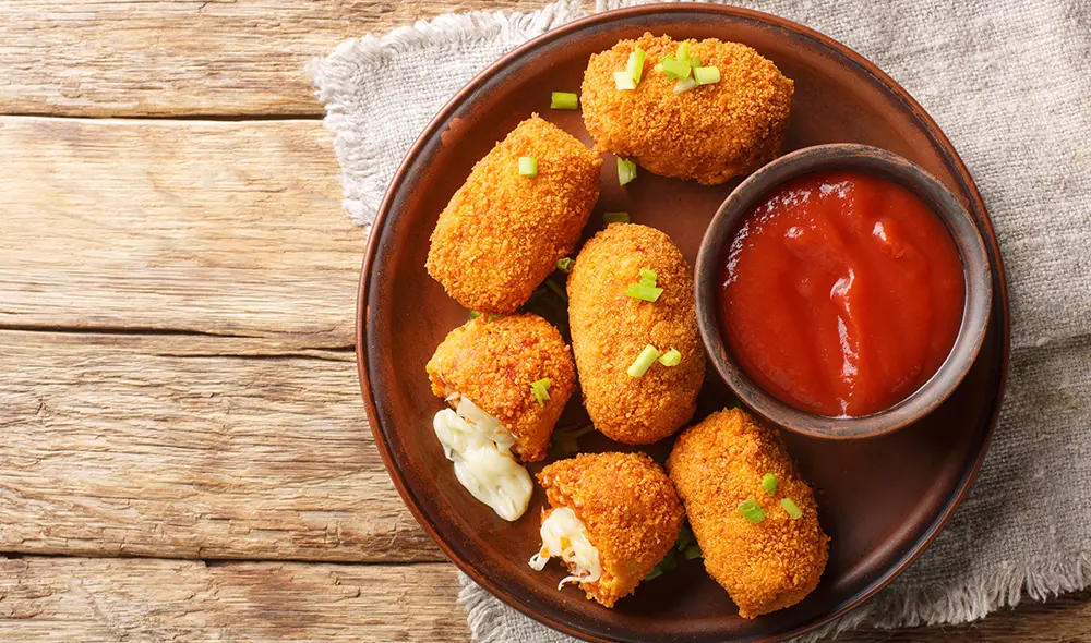 croquetas de queso y jalapeño