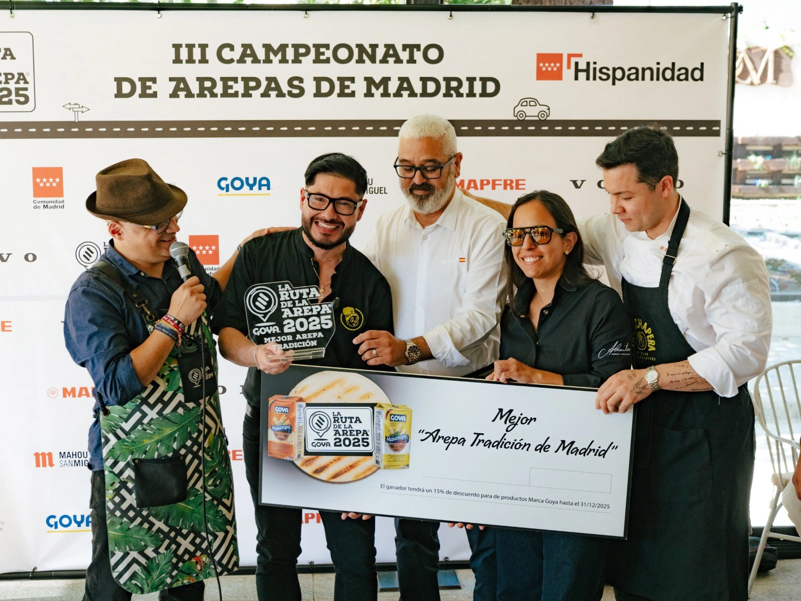 Ganadores del Campeonato de la Arepa 2025