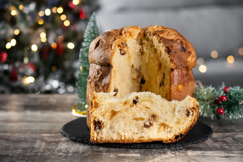 panettone clásico navideño