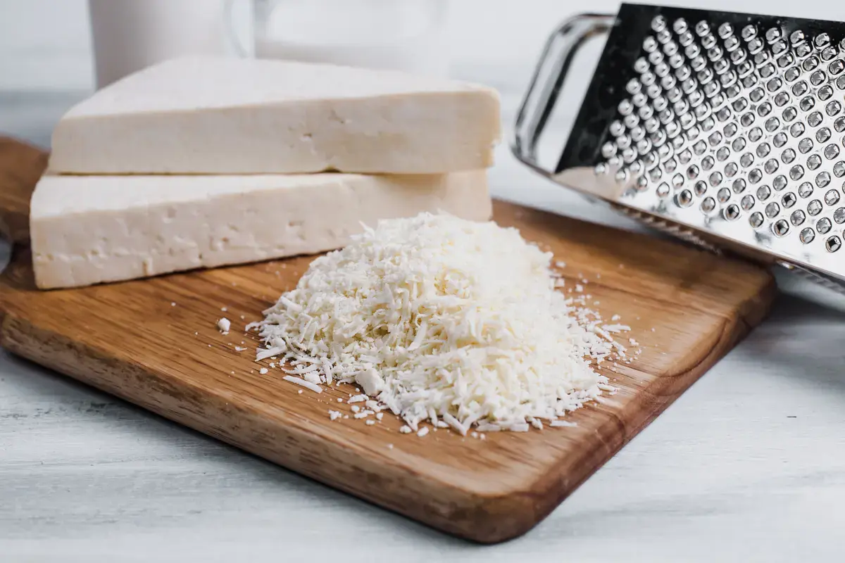 queso latino variedad cotija de México