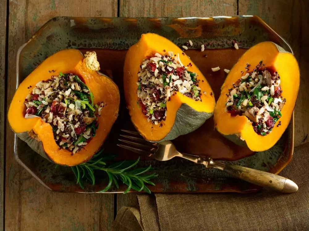 quinoa-and-mushroom-stuffed-squash-with-kale