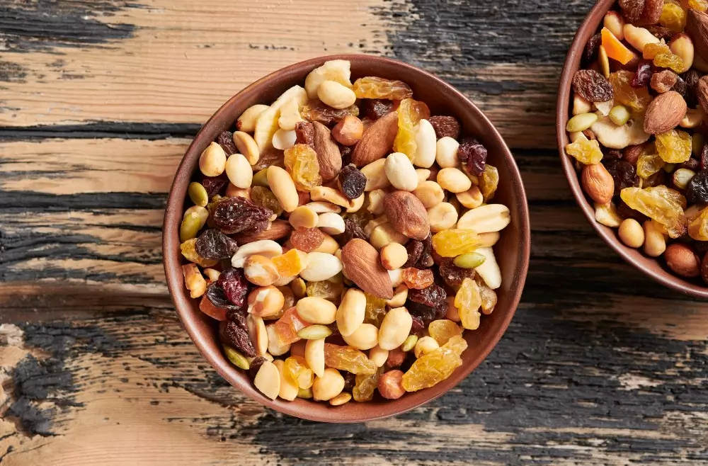 Frutos secos y semillas para hacer recetas veganas