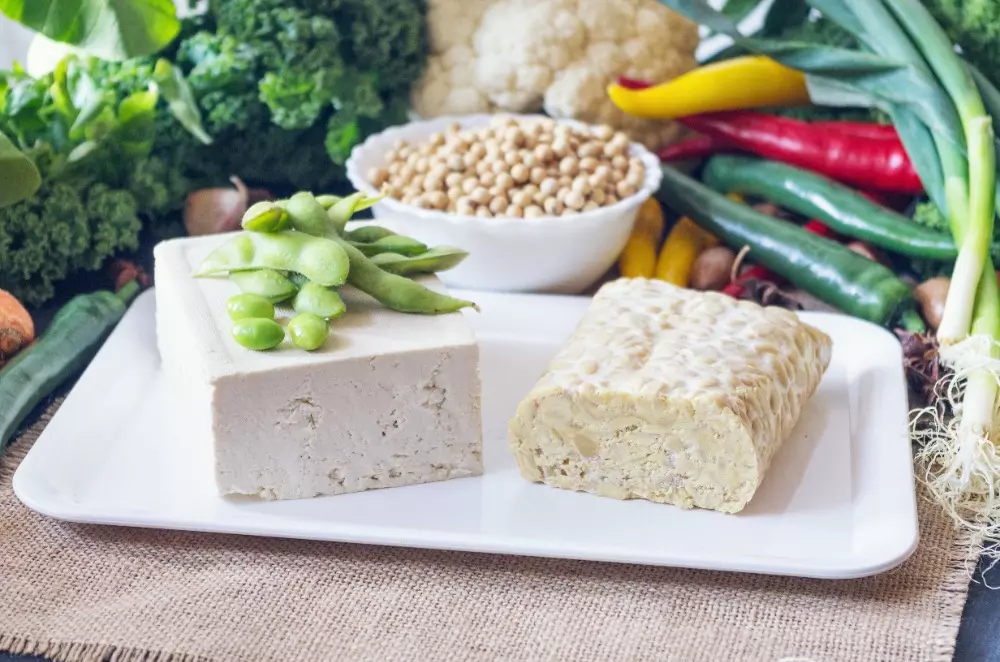 Recetas veganas con tofu y soja