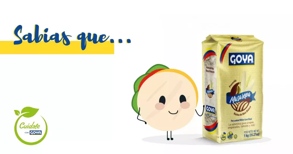Masarepa Goya perfecta para celiacos