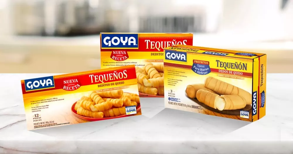 Tipos de tequeños que tenemos en Goya Europa