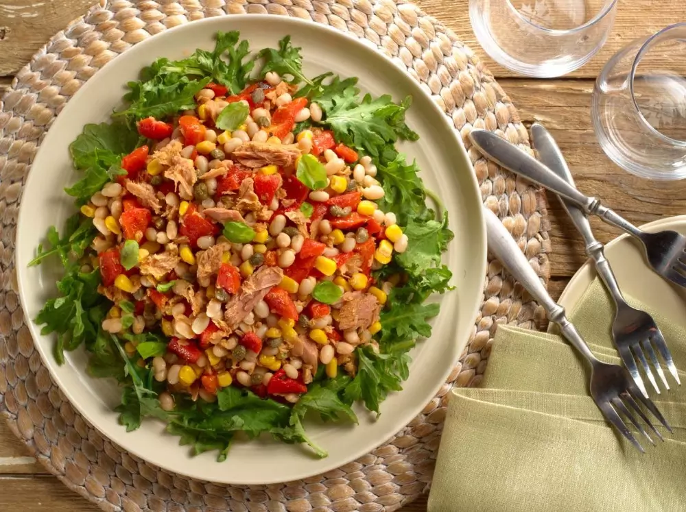 Recetas perfectas para verano: ¡Ensalada de legumbres!