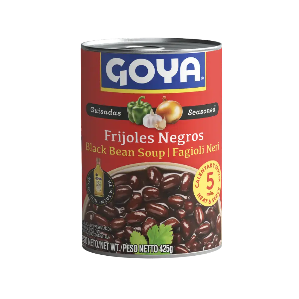 Frijoles negros guisados Goya