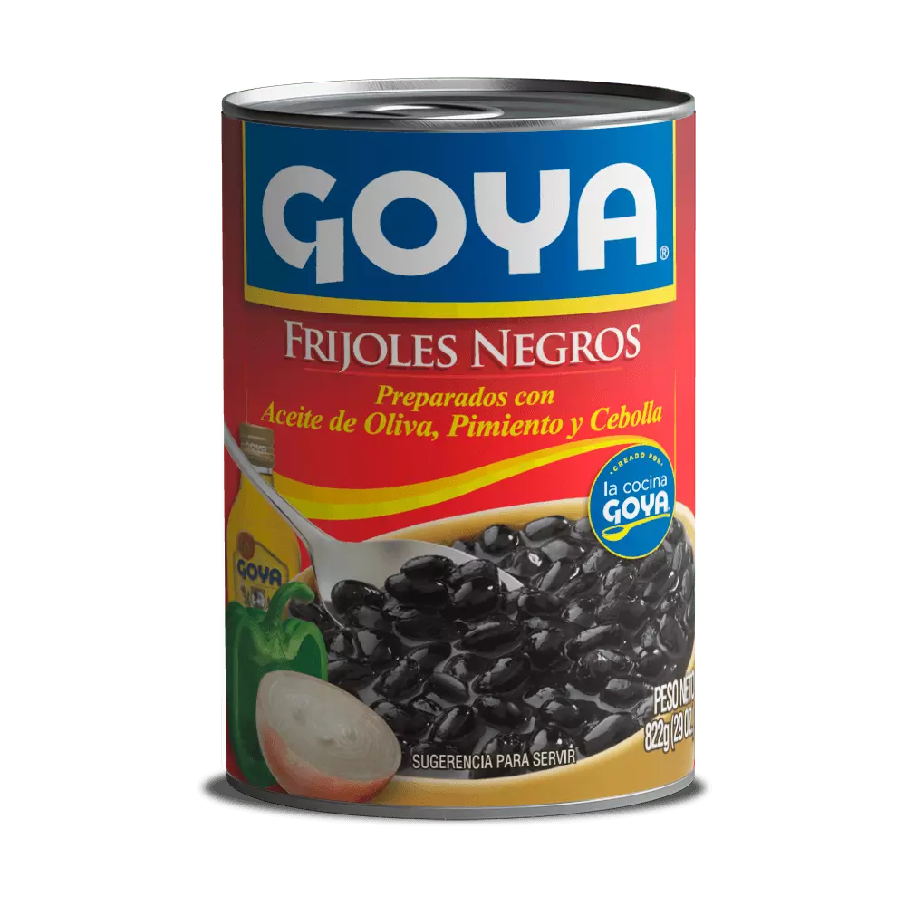 Frijoles negros guisados grandes Goya
