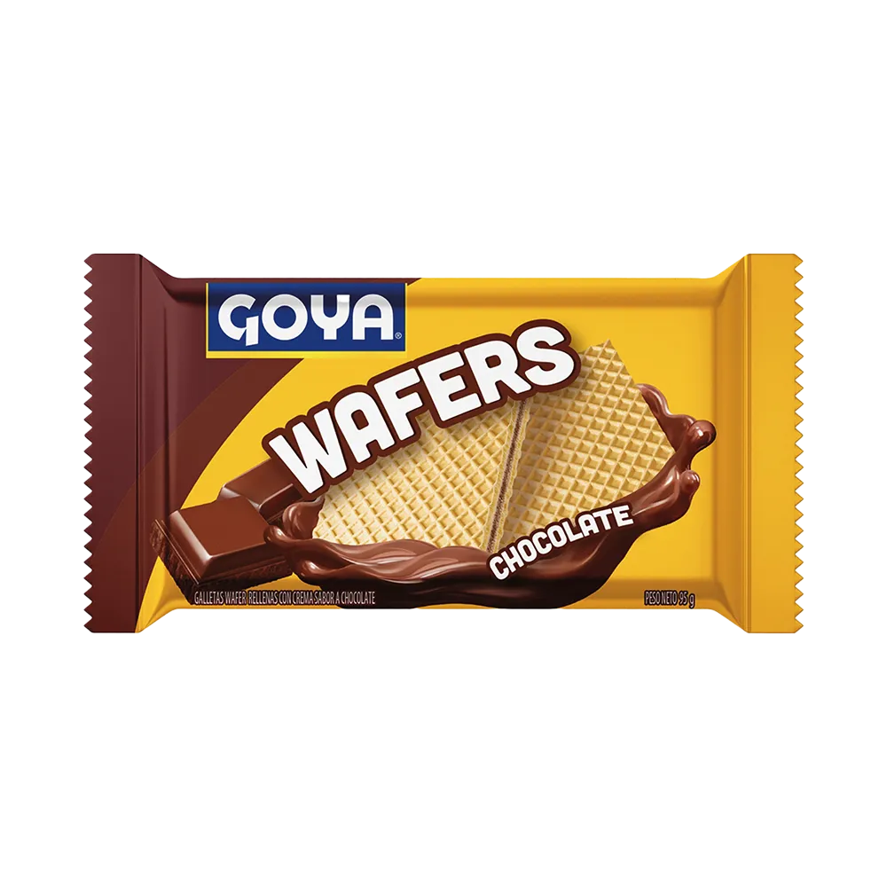 Wafers de chocolate Goya 95 gramos