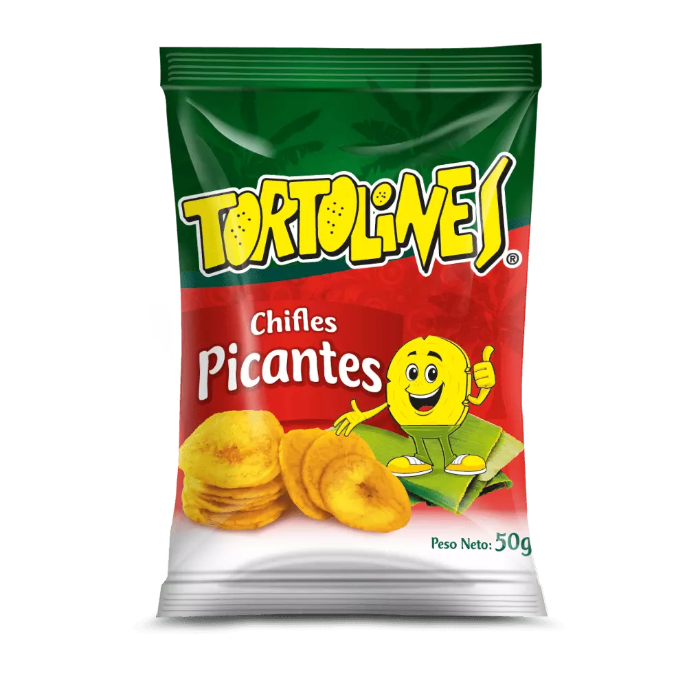 Tortolines Spicy Flavored Plantain Chips