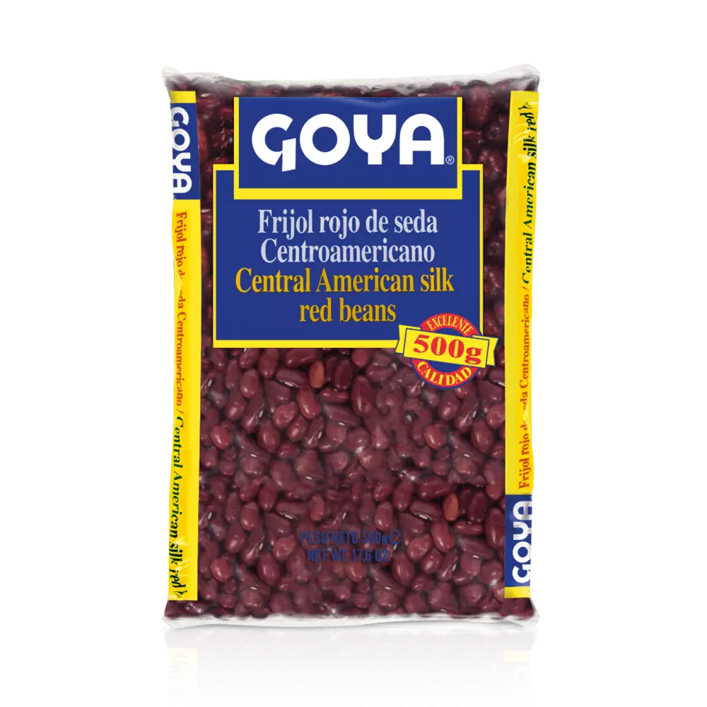 frijol rojo seda