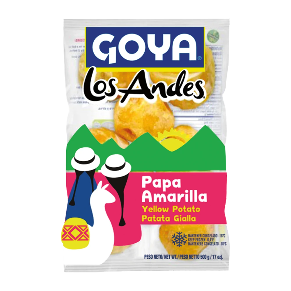 Bolsa de papa amarilla congelada Goya