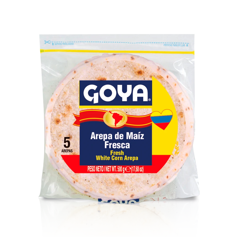 Arepa fresca de maíz GOYA