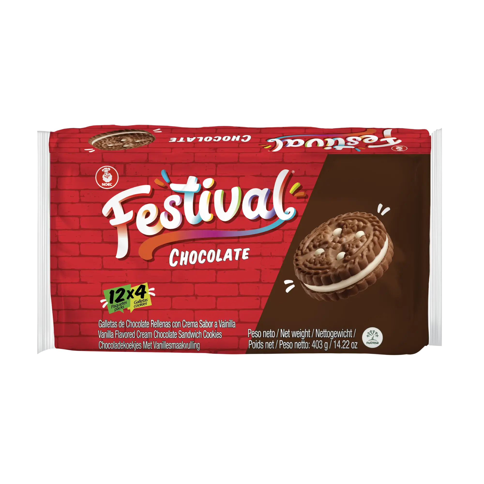 Galletas Festival de chocolate