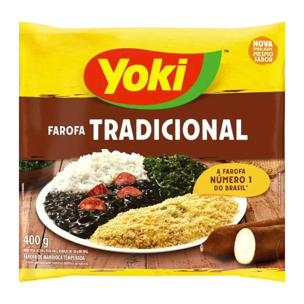 Harina farofa Yoki