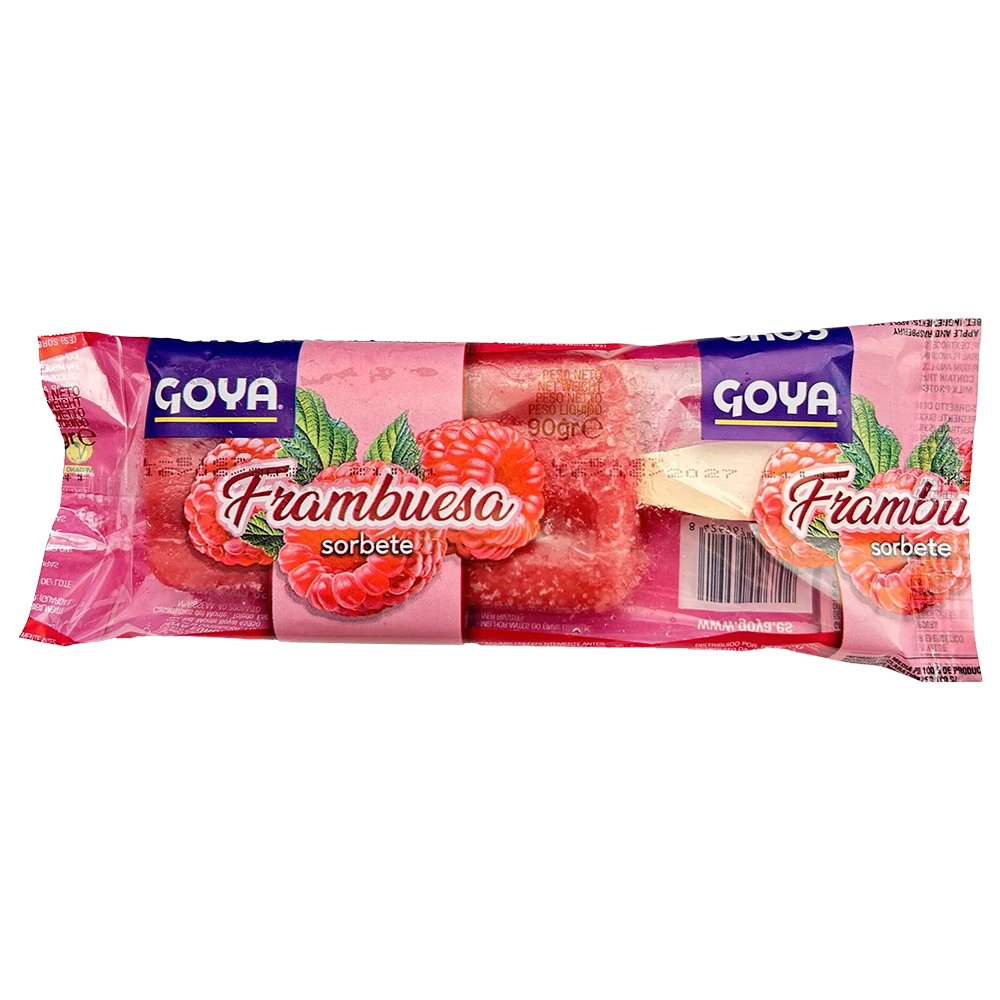 Helado de frambuesa Goya