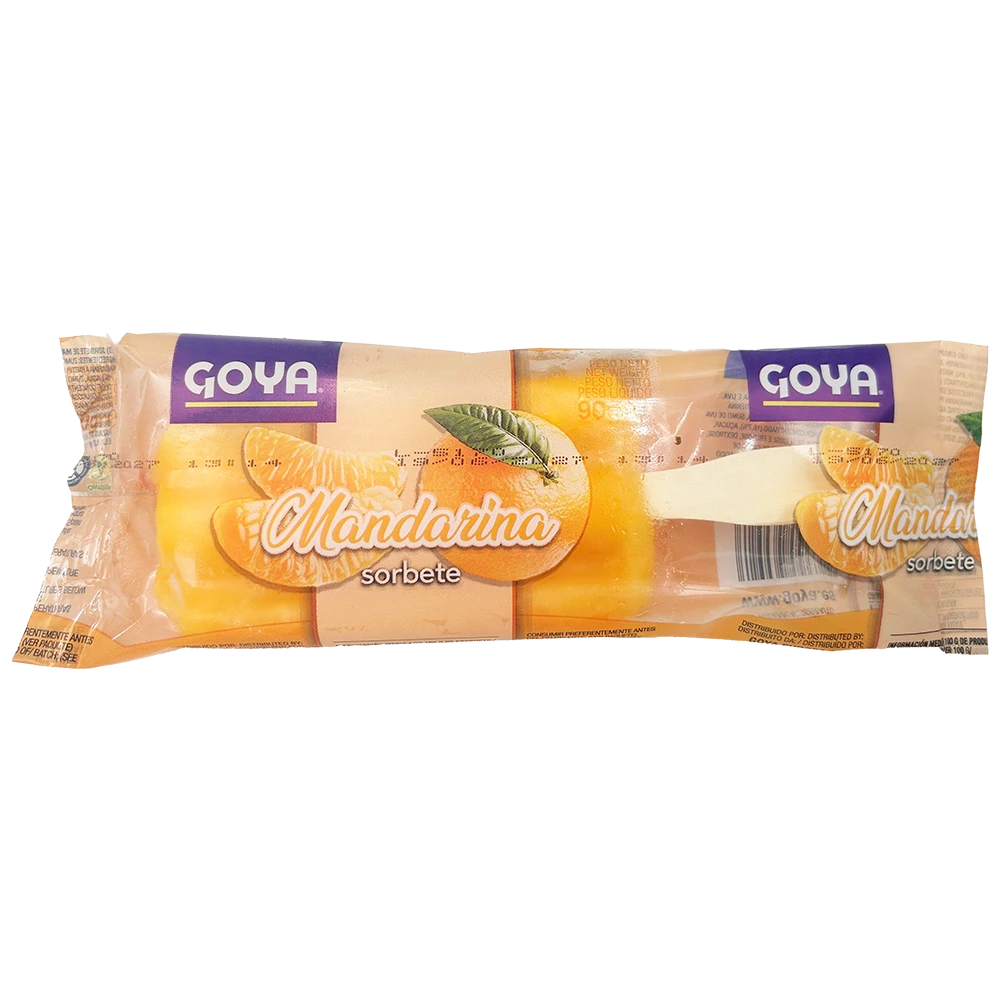 Helado de mandarina Goya