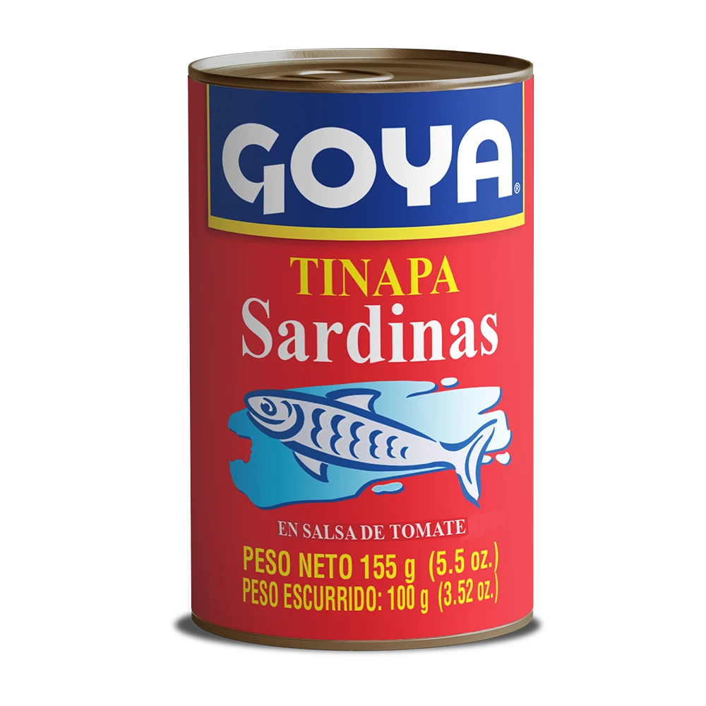 Sardina tinapa con tomate Goya