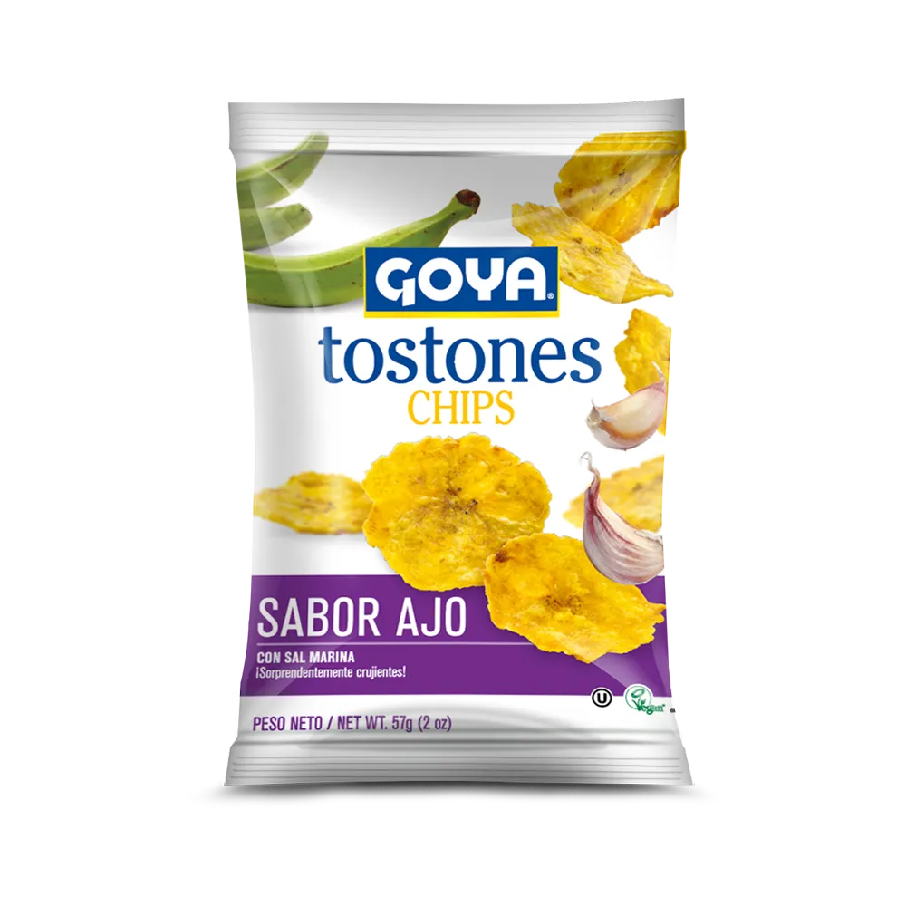 Chips de tostón sabor a ajo Goya