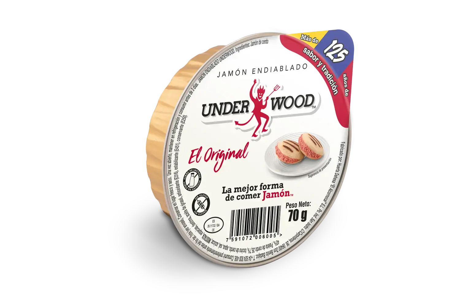 Jamón endiablado underwood