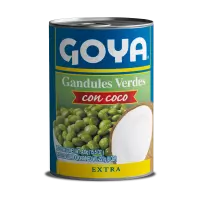 Gandules verdes con coco Goya