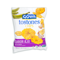 Tostones chips sabor ajo 