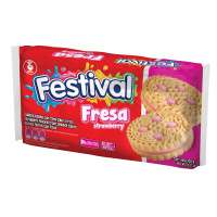 Festival Strawberry Flavored Cookies
