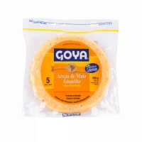 Arepa de maíz amarillo Goya