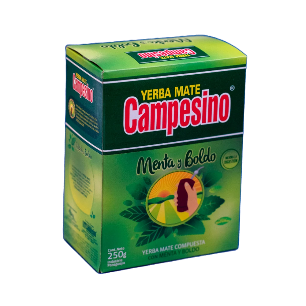 Yerba mate mint and boldo (Campesino)