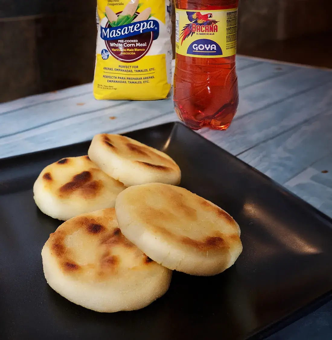 Arepas colombianas
