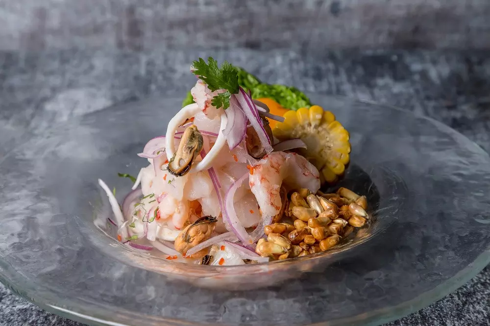 Ceviche tailandés