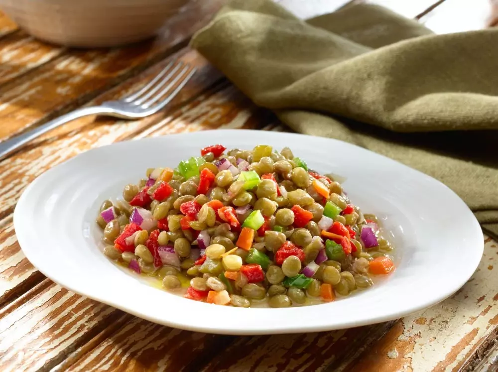 Lentil salad