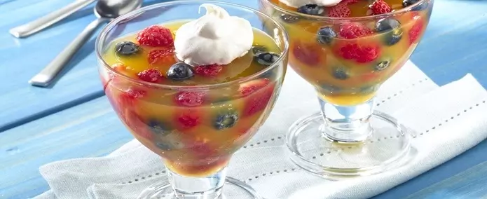 Gelatina de maracuyá