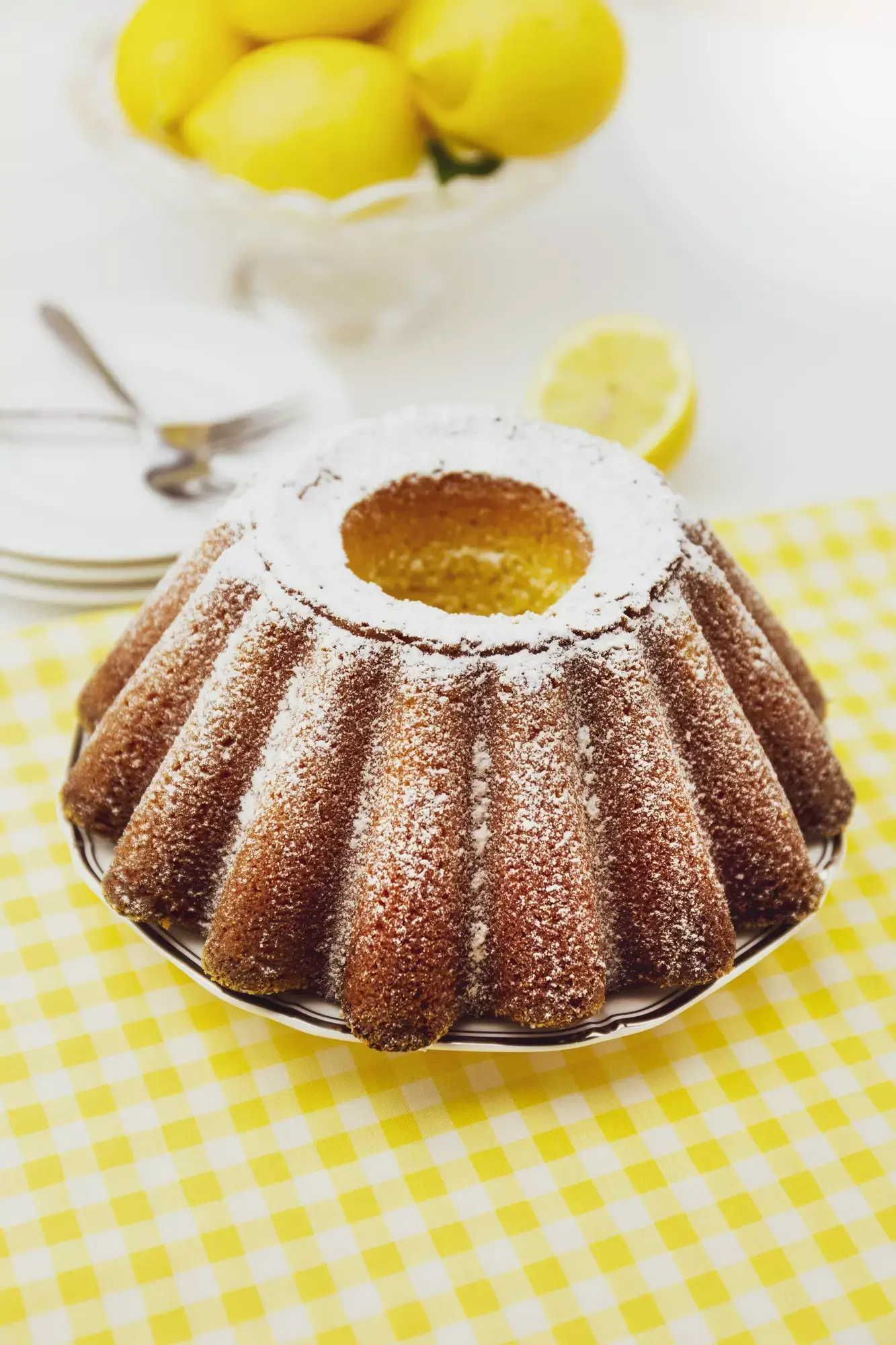 Bizcocho de maíz con limón