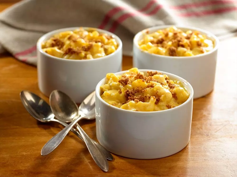 Macarrones y queso con especias