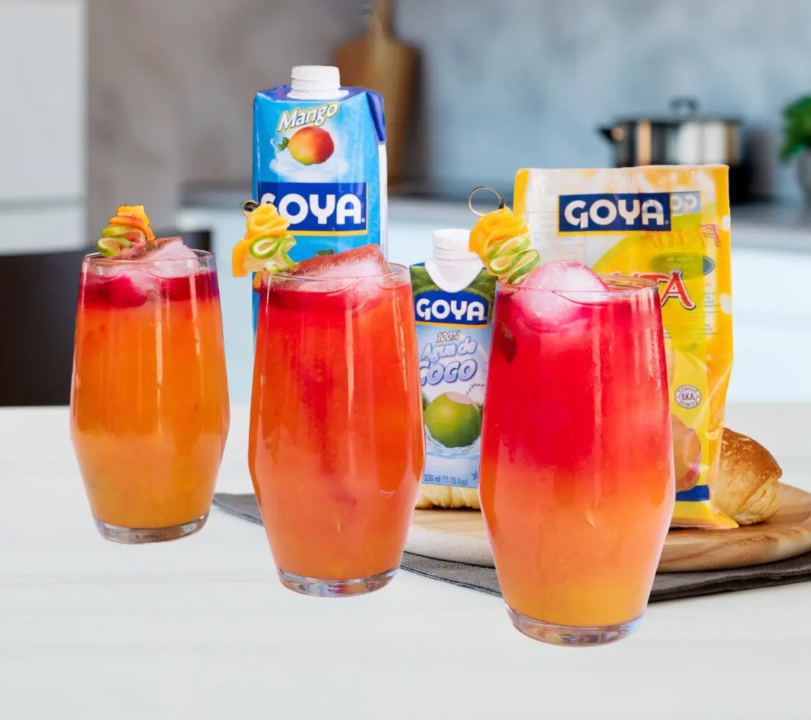 Mango tequila sunrise