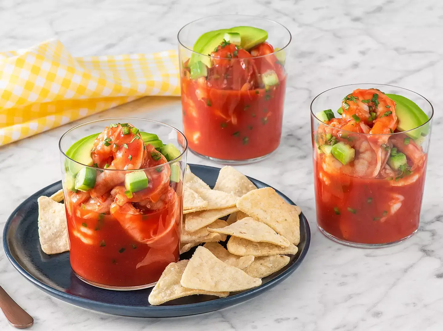 Mexican-style shrimp cocktail | Goya Spain