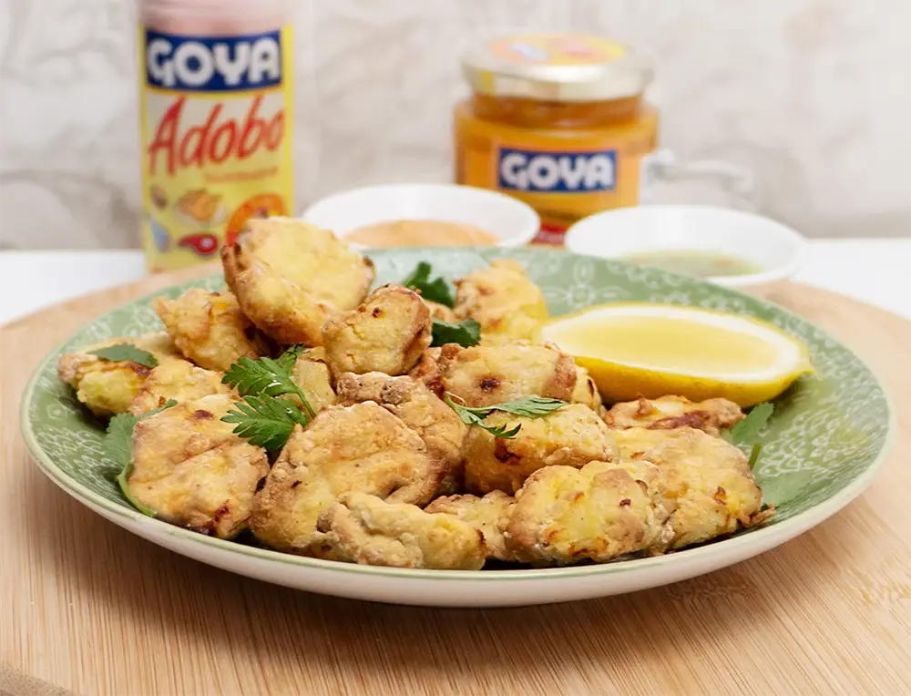 Pescado frito estilo peruano