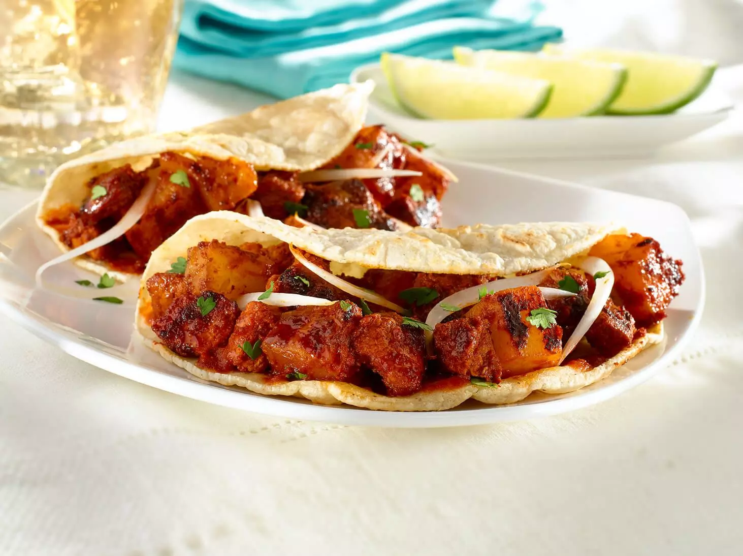 Tacos al pastor estilo casero