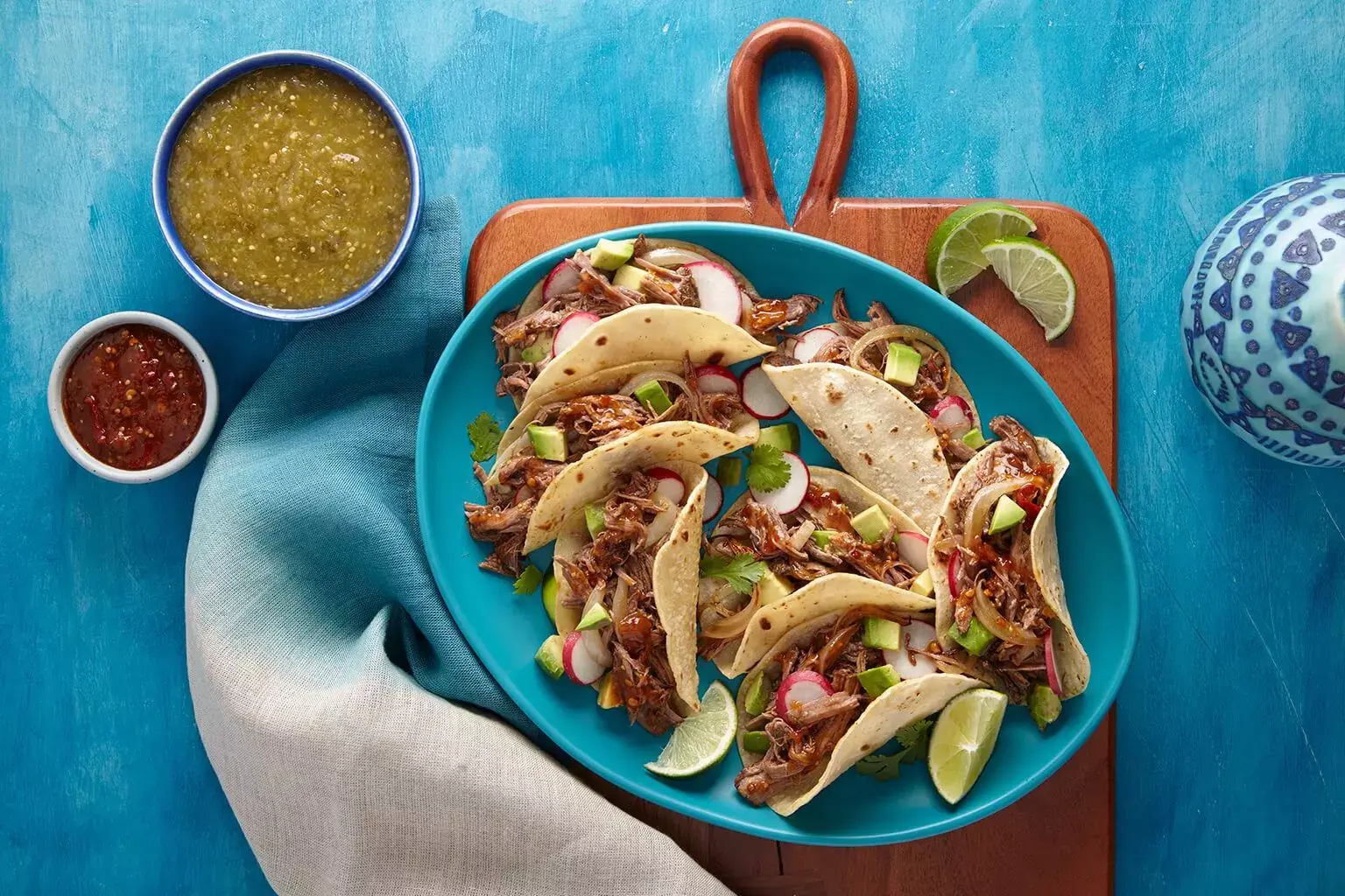 Taquitos de barbacoa